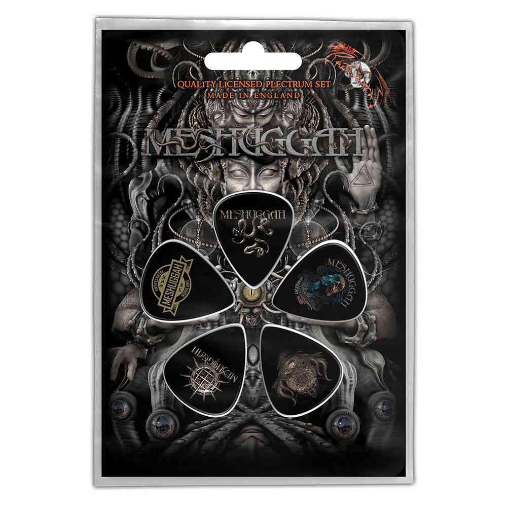 Meshuggah - Musical Deviance Plectre - Lot de 5 - Multicolore